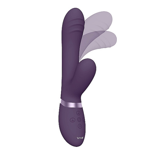 VIVE - Tani - Rabbitvibrator med Pulseringer og Bevegelse - Lilla VIVE - Tani - Rabbitvibrator med Pulseringer og Bevegelse - Lilla