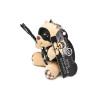 XR BRANDS - BDSM Teddy Keychain - Nøkkelring Bamse med maske og pisk 