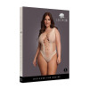 Le Desir - Frekk Body av Netting - Queen Size 2XL-5XL - Beige