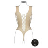 Le Desir - Frekk Body av Netting - XS-XL - Beige