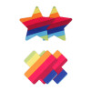 Pretty Pasties - Pride stjerner og kryss 2 par - nipple covers 