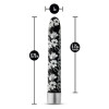 The Collection By Blush - Eden - 17 cm Oppladbar Klassisk Vibrator - Sort