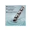 The Collection By Blush - Eden - 17 cm Oppladbar Klassisk Vibrator - Sort