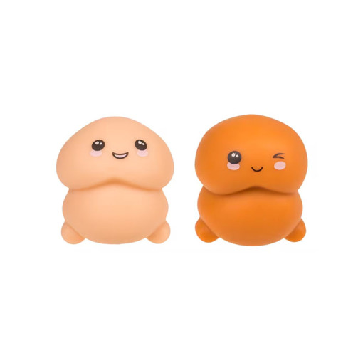 Stretch Willy - klem penis fyllt med sand - Tilfeldig farge 