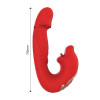 Intoyou - Mouty - Biting & Flipping - Rabbitvibrator med app - Rød 