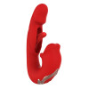 Intoyou - Mouty - Biting & Flipping - Rabbitvibrator med app - Rød 