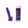 Silexd - Silikon Dildo med Pung - Model 1 - 7" - Lilla Silexd - Silikon Dildo med Pung - Model 1 - 7" - Lilla