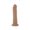 Silexd - Liquid Silikon - Model 2 - 8" Lys hudfarge Myk dildo