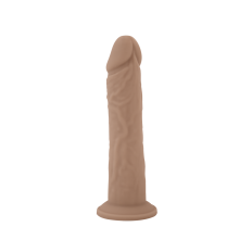 Silexd - Liquid Silikon - Model 2 - 8" Lys hudfarge Myk dildo