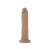 Silexd - Liquid Silikon - Model 2 - 8" Lys hudfarge Myk dildo