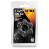 Blush - Stay Hard Thick Bead - Penisring med kuler - sort 
