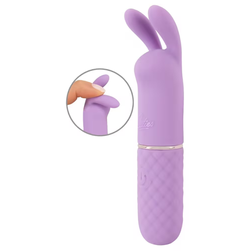 Cuties - Mini vibrator - Rabbit - Lilla 