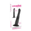 Couples Choice - G og P-spot thrusting vibrator - sort 
