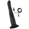 Couples Choice - G og P-spot thrusting vibrator - sort 