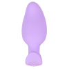 Cuties - Mini buttplugg med vibrasjon - Lilla 