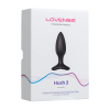 Lovense - Hush 2 - Buttplugg med vibrasjon og app - 1,5" - Small