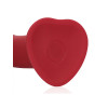 Loveline - Vibrator med base - Large -  Rød