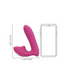 Loveline - Thrusting og tapping vibrator - Rosa