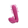 Loveline - Thrusting og tapping vibrator - Rosa