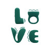 Loveline - Love - Vibratorsett - Grønn 