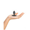 Ouch! Buttplugg - anker stopper - Gunmetal - small Ouch! Buttplugg - anker stopper - Gunmetal - small