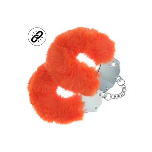 Ouch! Heavy-duty - Fluffy håndjern - Oransje