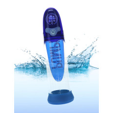 Pumped Aqua Pro – Vanntett AI Penispumpe - Blå