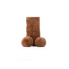 Penis Plushie - Penis Kosebamse - 60 cm - Brun Penis Plushie - Penis Kosebamse - 60 cm - Brun