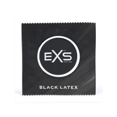 EXS -Black Lateks - sort kondom - 1 stk 