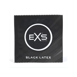 EXS -Black Lateks - sort kondom - 1 stk 
