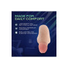Blush - UrSelf - Affirm - 5 inch FTM Packer i silikon - Lys hudfarge Blush - UrSelf - Affirm - 5 inch FTM Packer i silikon - Lys hudfarge