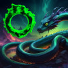 Beasty Cocks - Dragon loop - penisring - Grønn Beasty Cocks - Dragon loop - penisring - Grønn