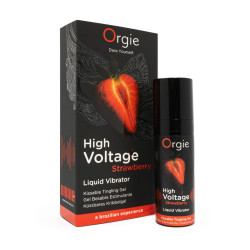 Orgie - Sexy Vibe! High Voltage - Jordbær - Flytende Vibrator Styrke 10