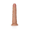RealRock - Slim Realistisk Dildo med sugekopp 15,5 cm - Tan