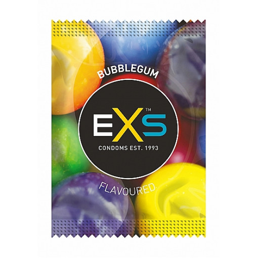 EXS - Kondom med tyggegummi smak  - 1 stk