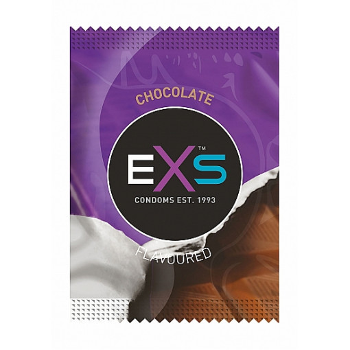 EXS - Kondom med Sjokolade smak  - 6 PK 