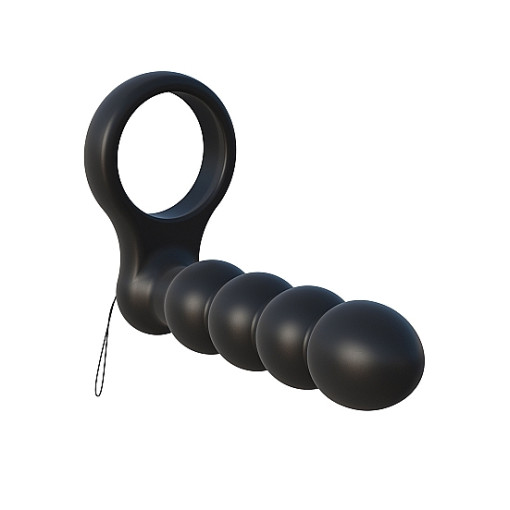 C-ringz - Remote Control Double Penetrator med fjernkontroll - sort C-ringz - Remote Control Double Penetrator med fjernkontroll - sort